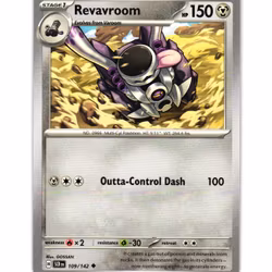 Revavroom Uncommon 109/142 Stellar Crown Pokemon