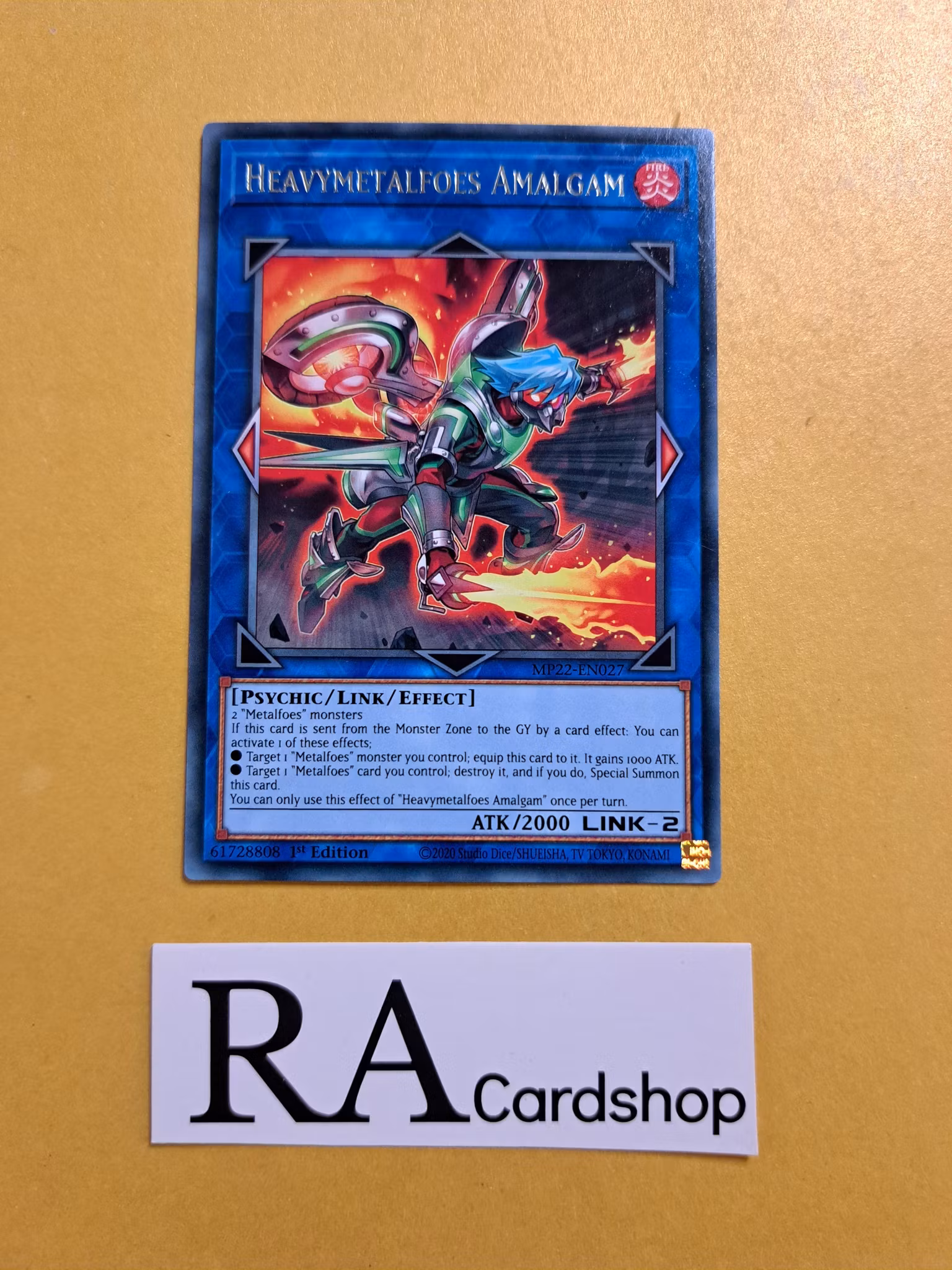 Heavymetalfoes Amalgam Rare MP22-EN027 1st Edition Tin of the Pharaohs Gods 2022 MP22 Yu-Gi-Oh