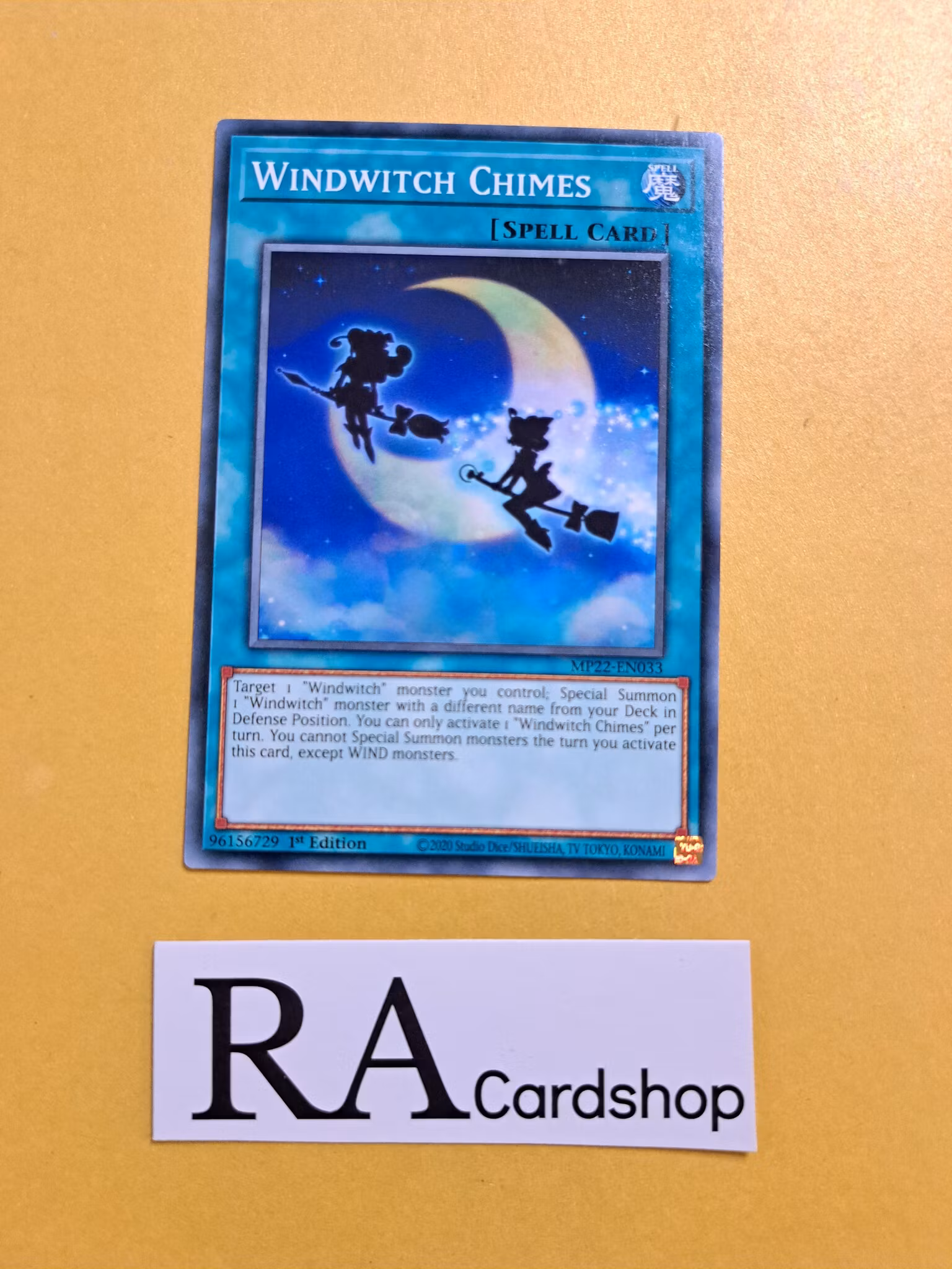 Windwitch Chimes Common MP22-EN033 1st Edition Tin of the Pharaohs Gods 2022 MP22 Yu-Gi-Oh