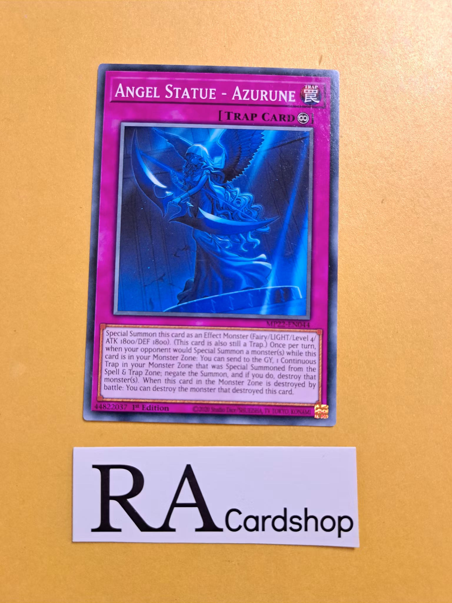 Angel Statue Azurune Common MP22-EN044 1st Edition Tin of the Pharaohs Gods 2022 MP22 Yu-Gi-Oh