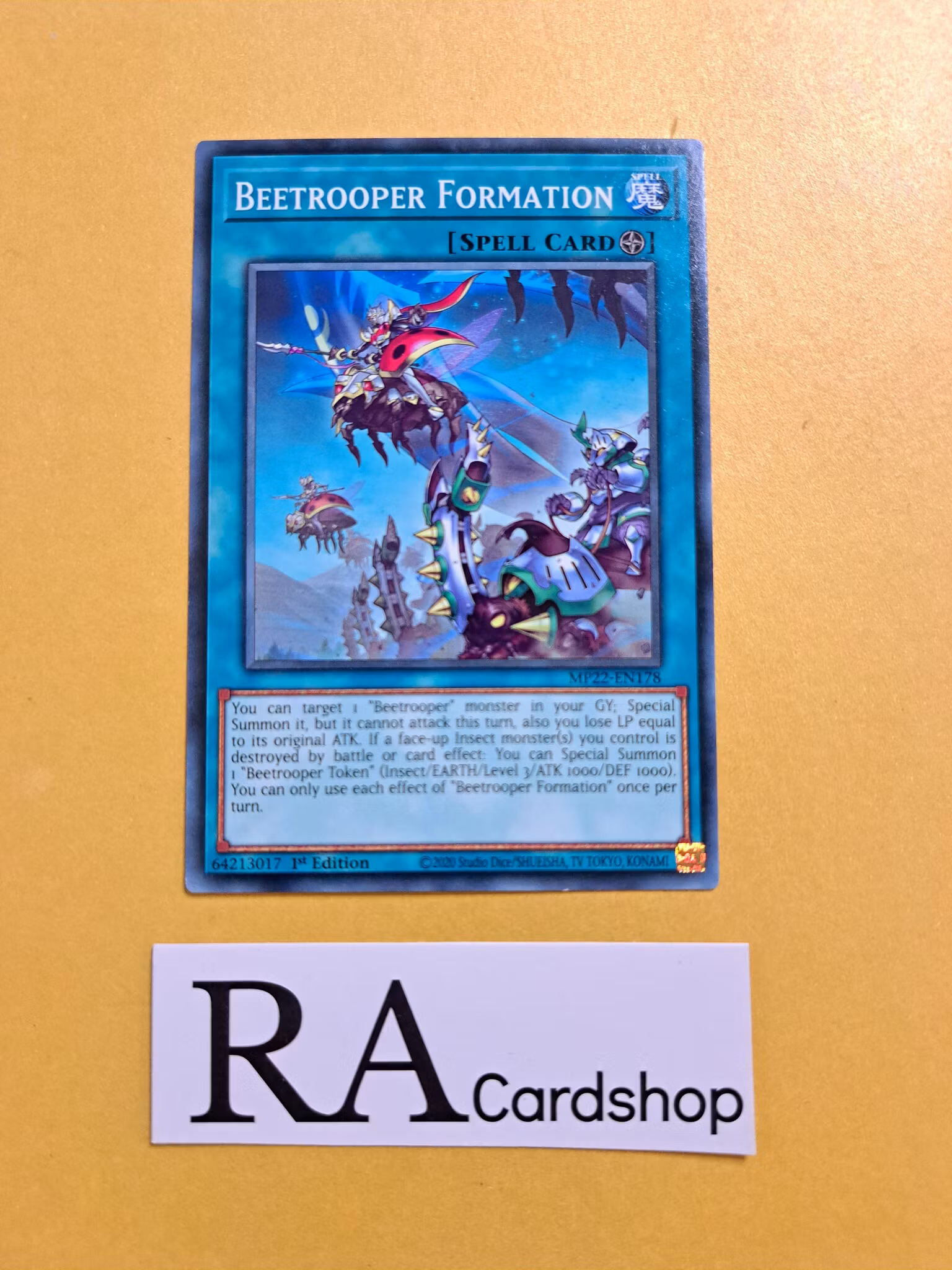 Beetropper Formation Common MP22-EN178 1st Edition Tin of the Pharaohs Gods 2022 MP22 Yu-Gi-Oh
