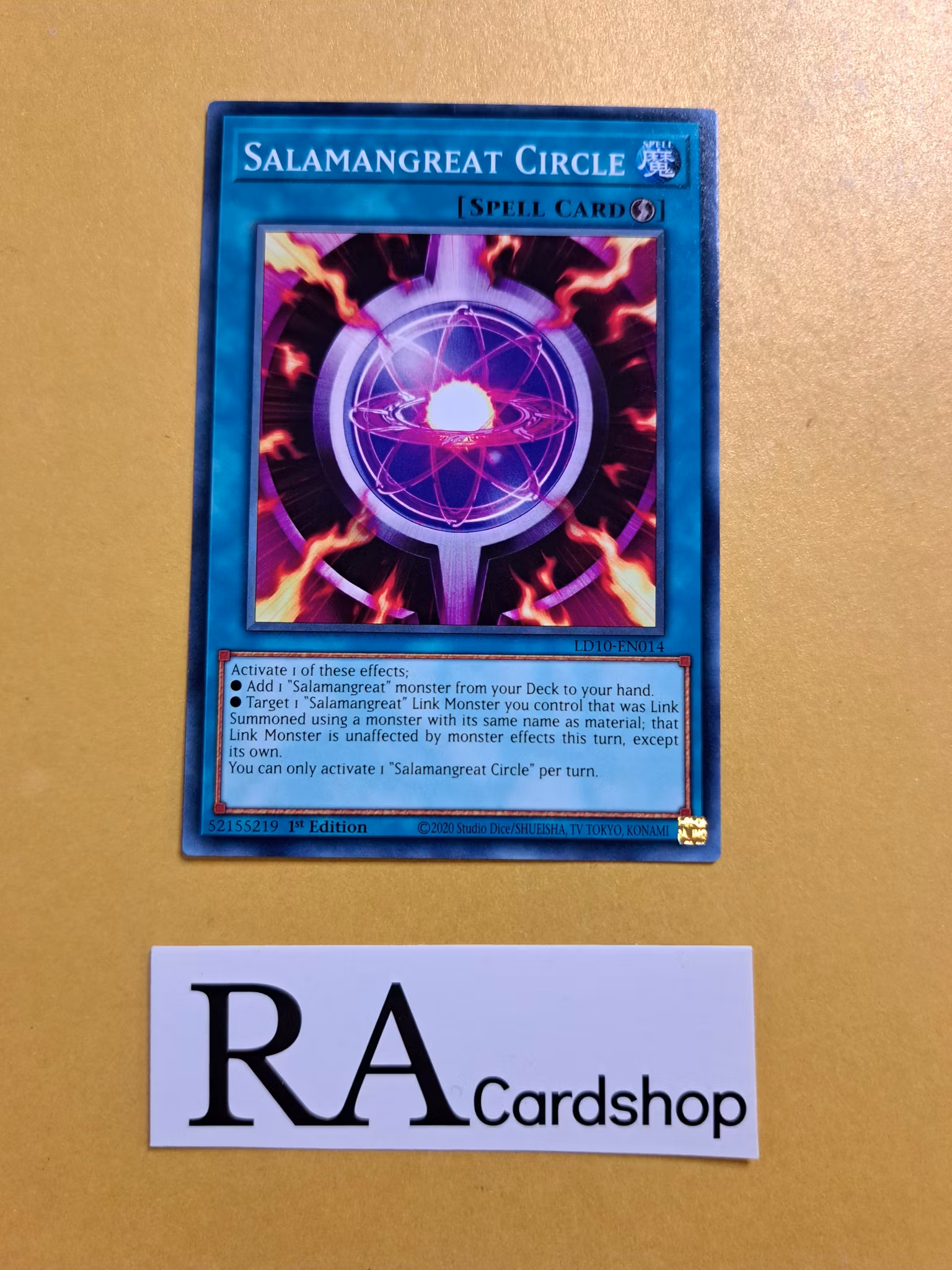 Salamangreat Circle Common LD10-EN014 Legendary Duelists: Soulburning Volcano LD10 Yu-Gi-Oh