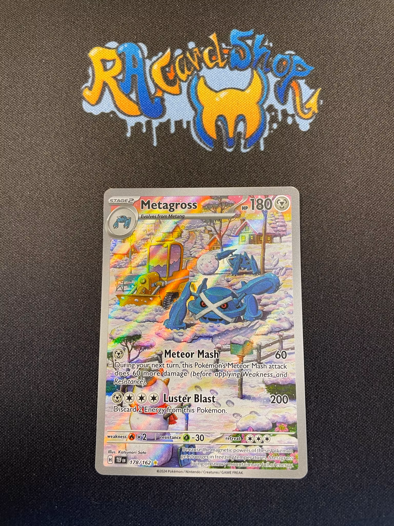 Metagross Illustration Rare 178/162 Temporal Forces Pokemon