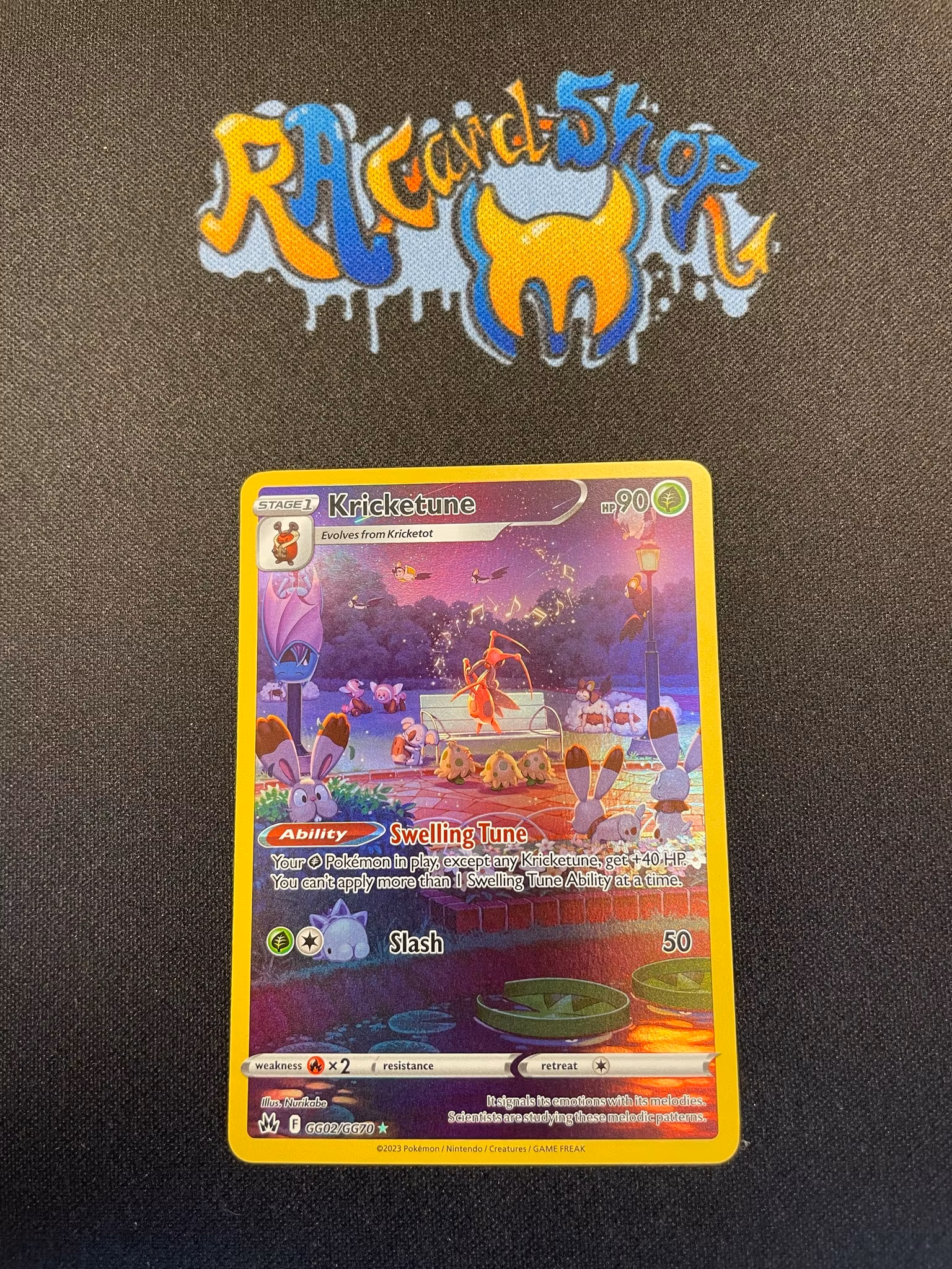 Kricketune GG02/GG70 Crown Zenith Pokemon