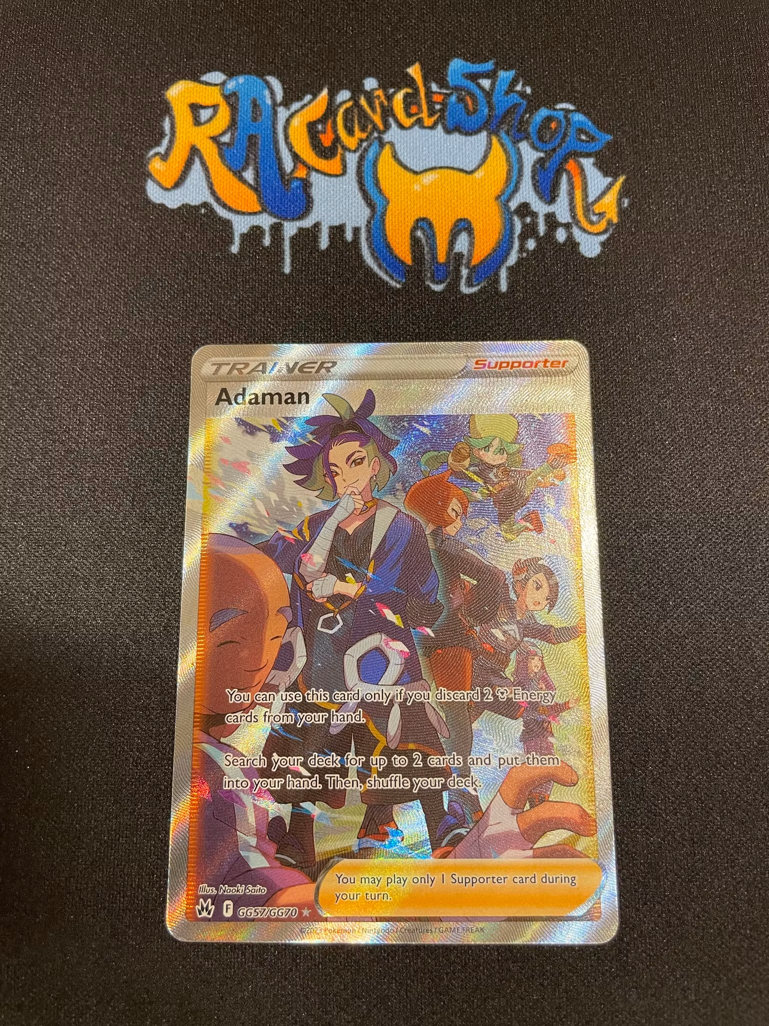 Adaman V GG57/GG70 Crown Zenith Pokemon