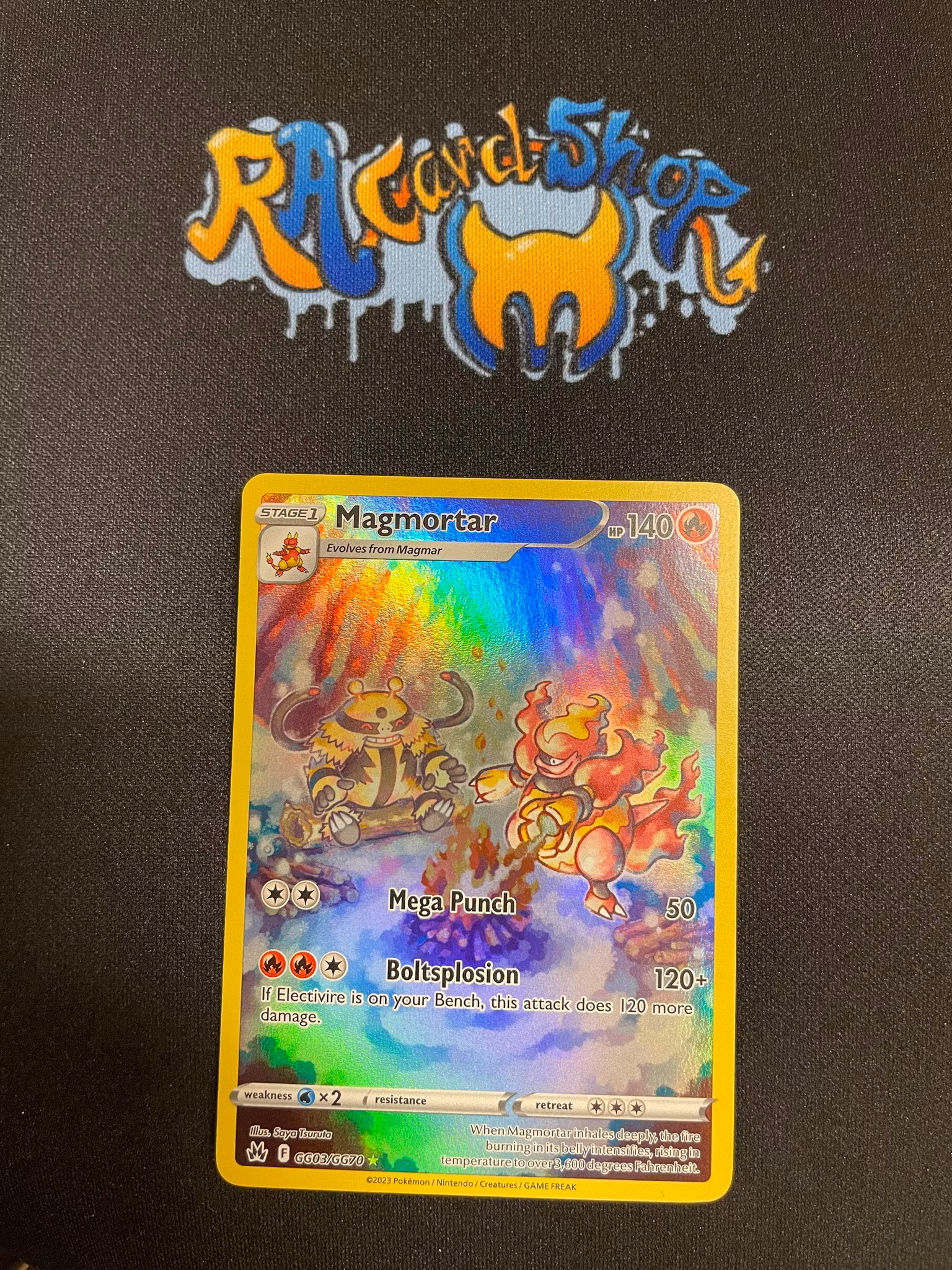 Magmortar Illustration Rare  GG03/GG70 Crown Zenith Pokemon