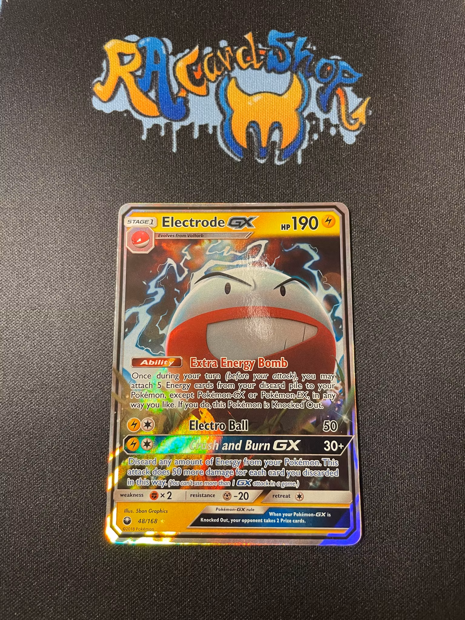 Electrode GX Ultra Rare 48/168 Celestial Storm Pokemon