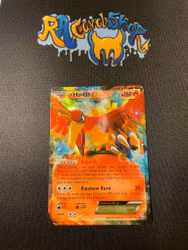 Ho-Oh EX 22/124 Dragons Exalted Pokemon