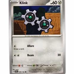 Klink Common 099/142 Stellar Crown Pokemon