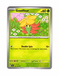 Gossifleur Common 010/142 Stellar Crown Pokemon