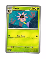 Lileep Common 005/142 Stellar Crown Pokemon