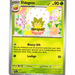 Eldegoss Uncommon 011/142 Stellar Crown Pokemon