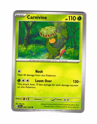 Carnivine Common 007/142 Stellar Crown Pokemon