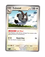 Dubwool Uncommon 125/142 Stellar Crown Pokemon