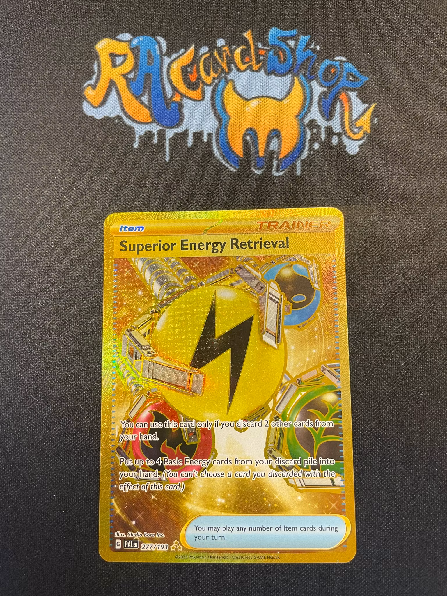 superior energy retrieval pokemon card POKMON GAME sv2D 098/071 UR Put up to 4 Basic Energy cards from your discard pile into your hand b23 Superior Energy Retrieval sv1a