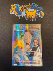 Fossil Researcher Holo Rare 110/111 Furious Fists Pokemon
