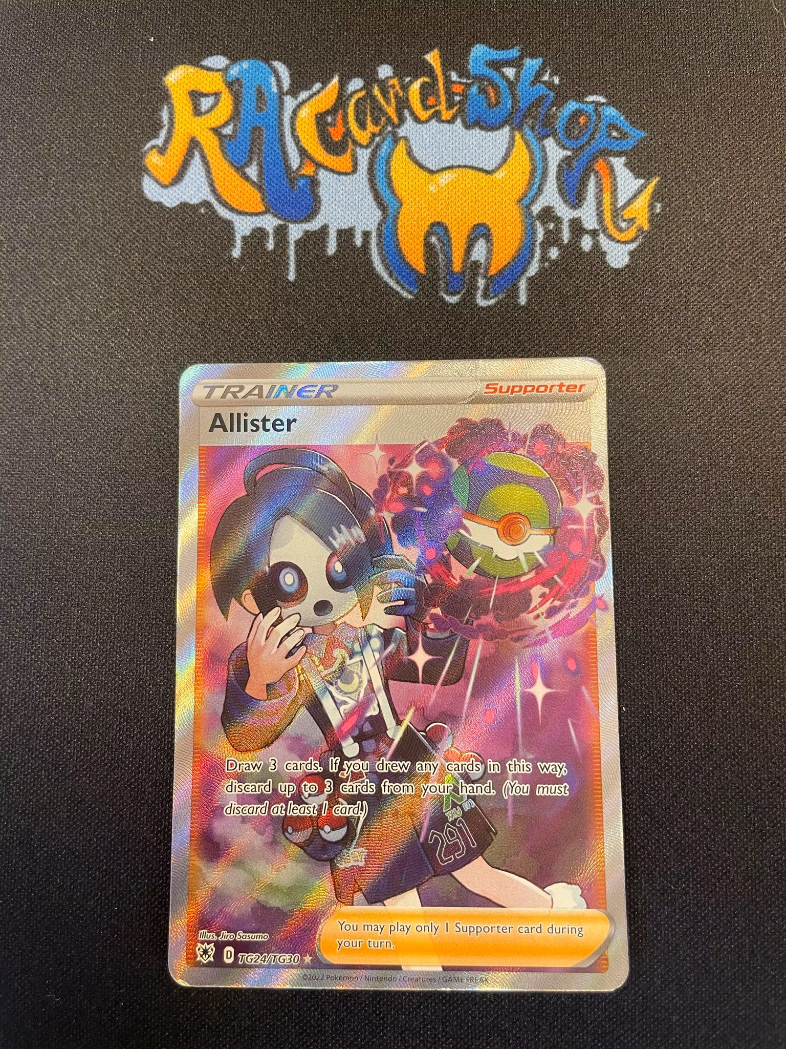 Alister Ultra Rare TG24/TG30 Rare Astral Radiance Pokemon