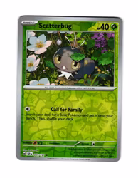 Scatterbug Reverse Holo Common 005/191 Surging Sparks Pokemon