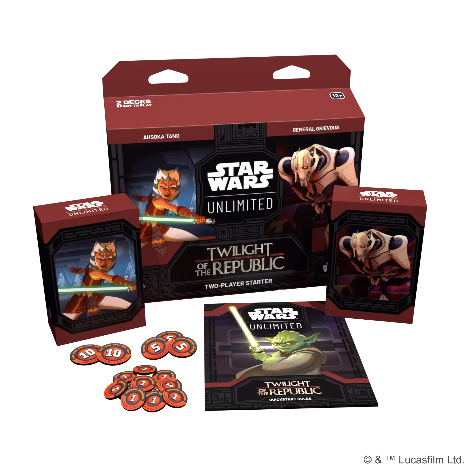 Star Wars Unlimited Twilight of the Republic 2-Player Starter Deck Star Wars Unlimited Twilight of the Republic 2-Player Starter Deck