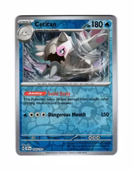 Cetitan Reverse Holo Common 054/191 Surging Sparks Pokemon