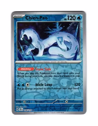 Chien-Pao Reverse Holo Rare 056/191 Surging Sparks Pokemon