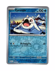 Cetoddle Reverse Holo Common 053/191 Surging Sparks Pokemon
