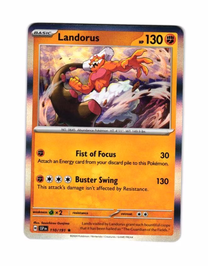Landorus Holo Rare 110/191 Surging Sparks Pokemon