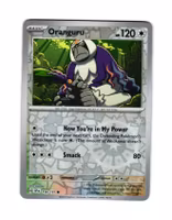 Oranguru Reverse Holo Common 156/191 Surging Sparks Pokemon