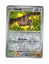 Slakoth Reverse Holo Common 145/191 Surging Sparks Pokemon