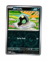 Shroodle Reverse Holo Common 120/191 Surging Sparks Pokemon