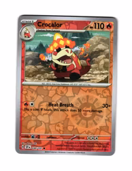 Crocalor Reverse Holo Common 030/191 Surging Sparks Pokemon
