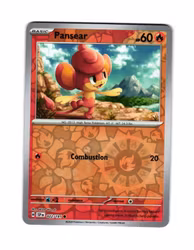 Pansear Reverse Holo Common 022/191 Surging Sparks Pokemon