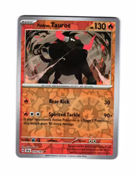 Paldean Tauros Reverse Holo Uncommon 018/191 Surging Sparks Pokemon