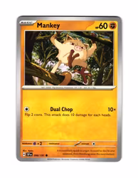 Mankey Common 098/191 Surging Sparks Pokemon