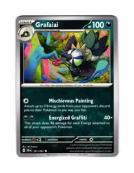 Grafaiai Uncommon 121/191 Surging Sparks Pokemon