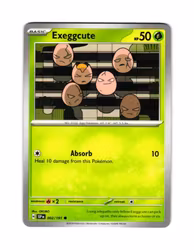 Exeggcute Common 002/191 Surging Sparks Pokemon