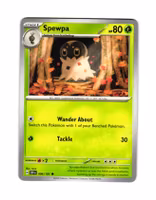 Spewpa Common 006/191 Surging Sparks Pokemon