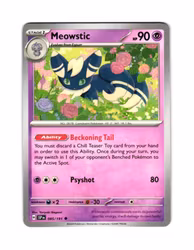 Meowstic Uncommon 085/191 Surging Sparks Pokemon