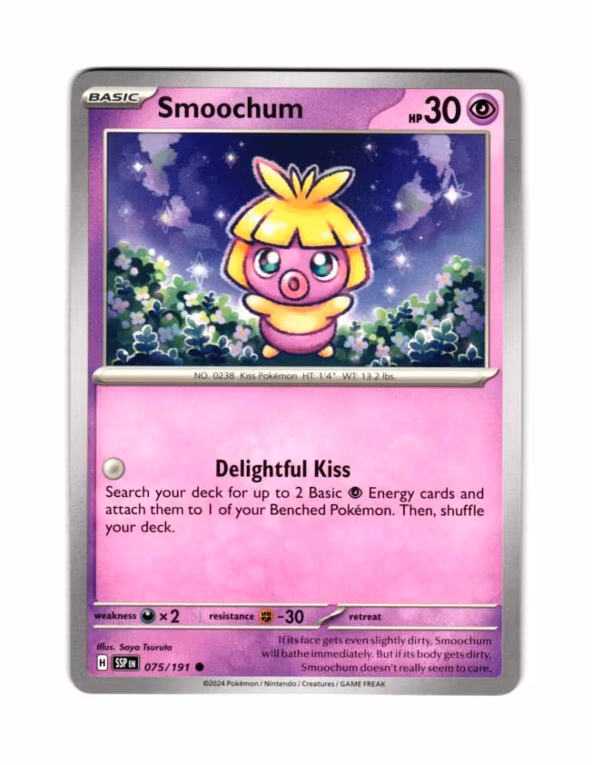 Smoochum Common 075/191 Surging Sparks Pokemon