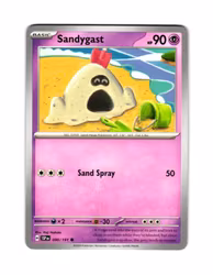 Sandygast Common 090/191 Surging Sparks Pokemon