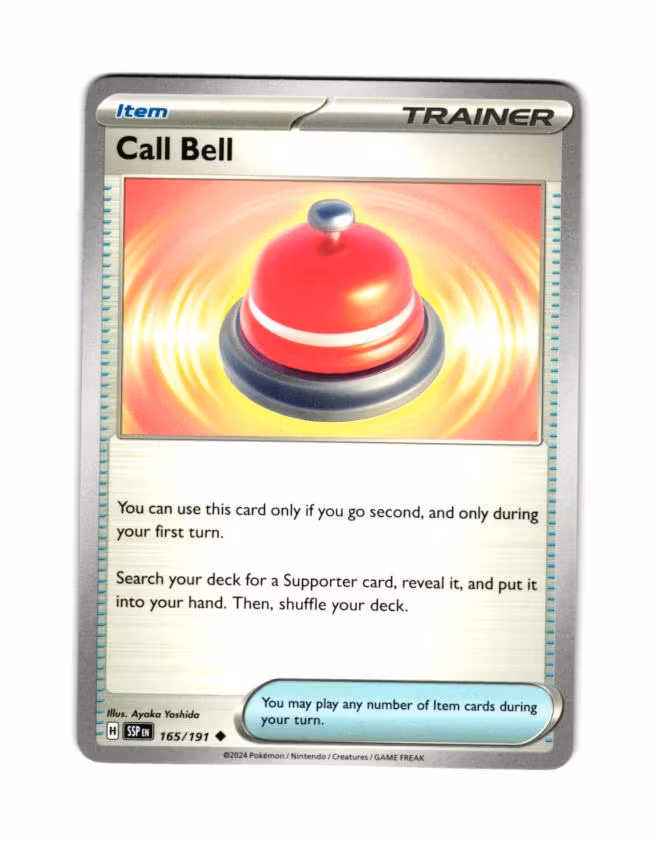 Call Bell Uncommon 165/191 Surging Sparks Pokemon
