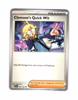 Clemonts Quick Wit Uncommon 167/191 Surging Sparks Pokemon
