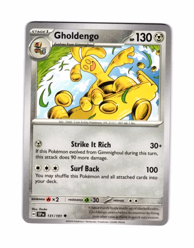 Gholdengo Uncommon 131/191 Surging Sparks Pokemon
