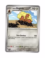 Alolan Dugtrio Uncommon 123/191 Surging Sparks Pokemon