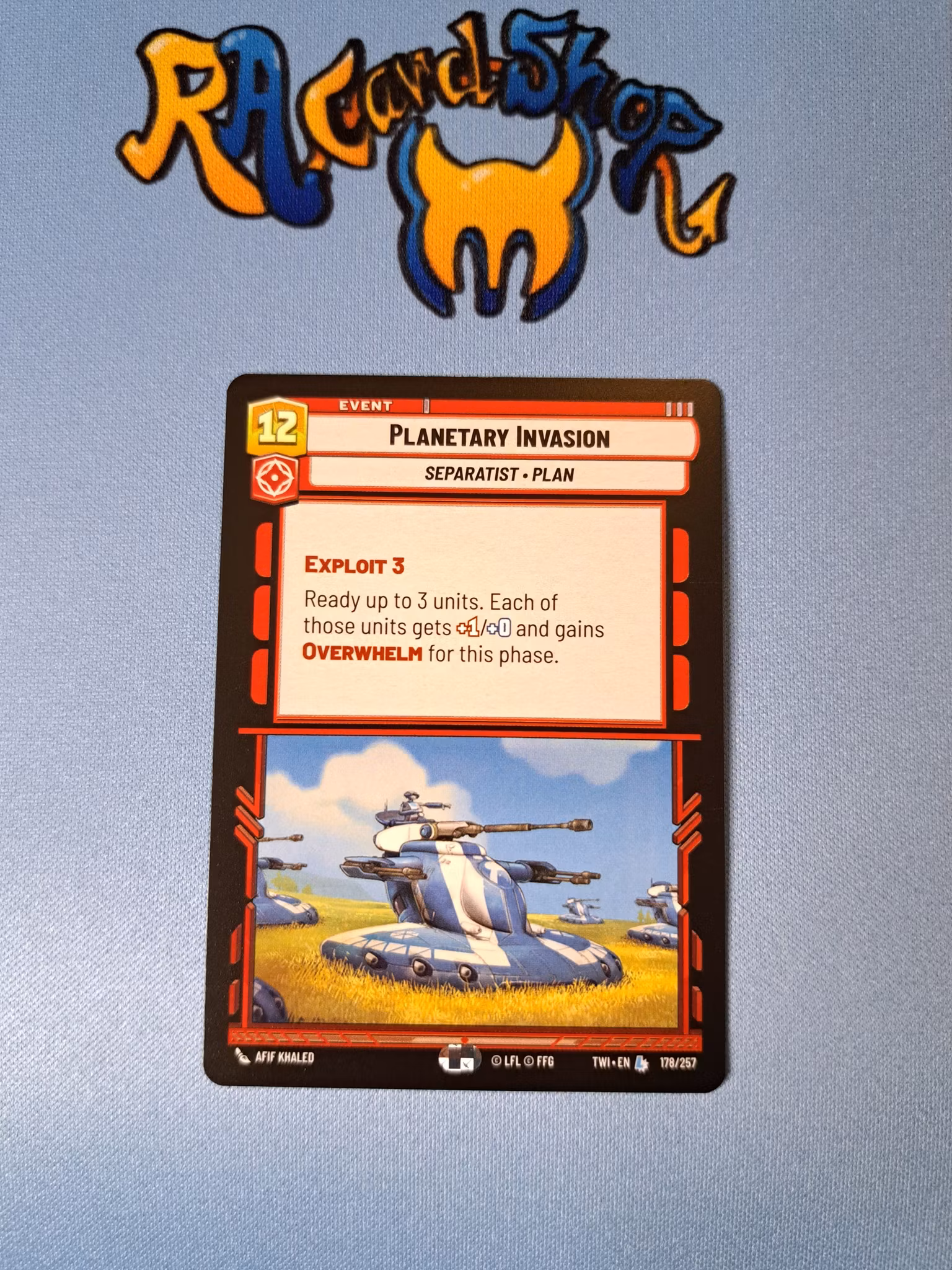 Planetary Invasion Legendary 178/262 Twilight of the Republic (TWI) Star Wars Unlimited TCG