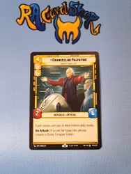 Chancellor Palpatine Legendary 203/262 Twilight of the Republic (TWI) Star Wars Unlimited TCG