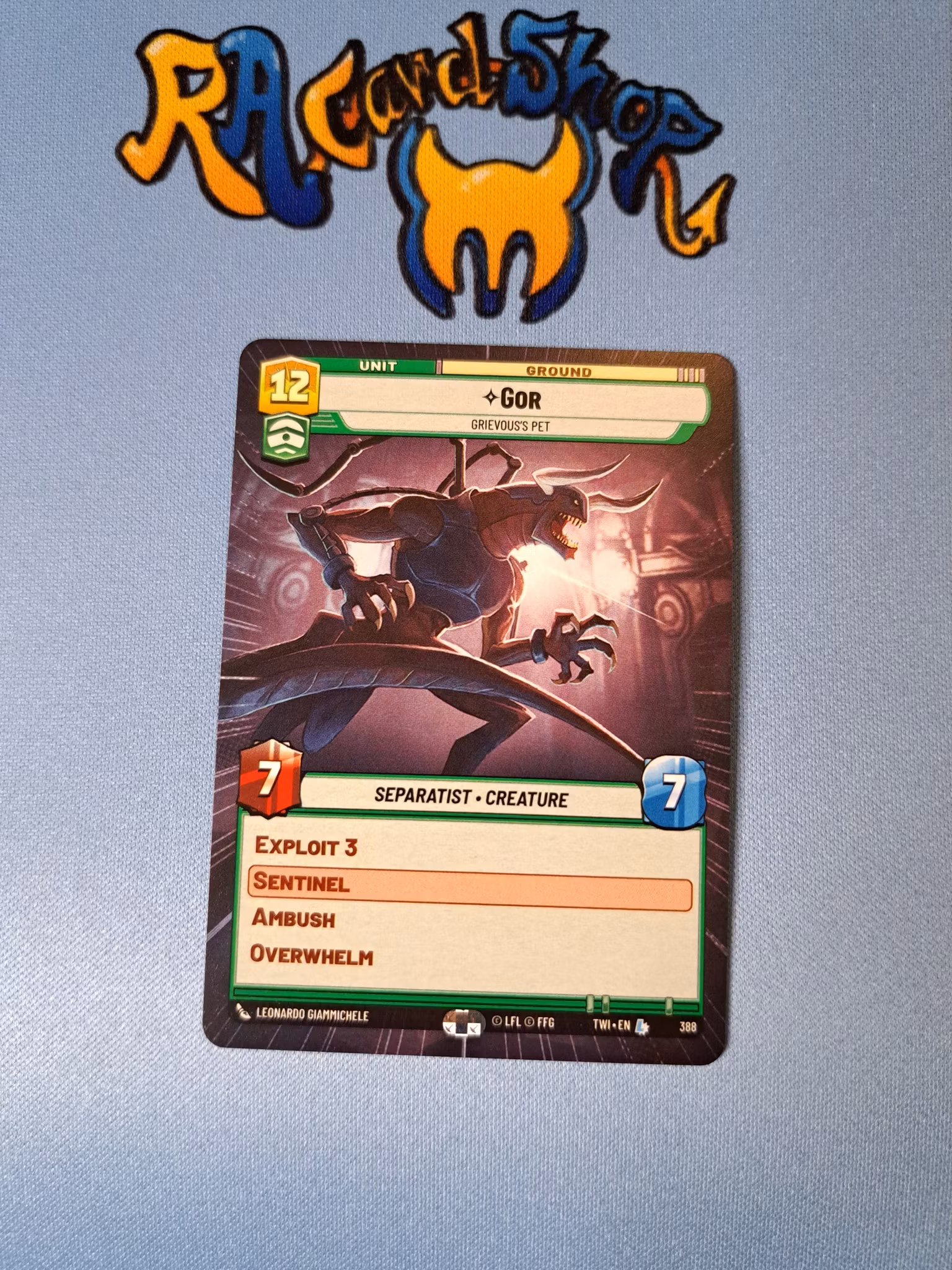 Gor Legendary Hyper 388 Twilight of the Republic (TWI) Star Wars Unlimited TCG