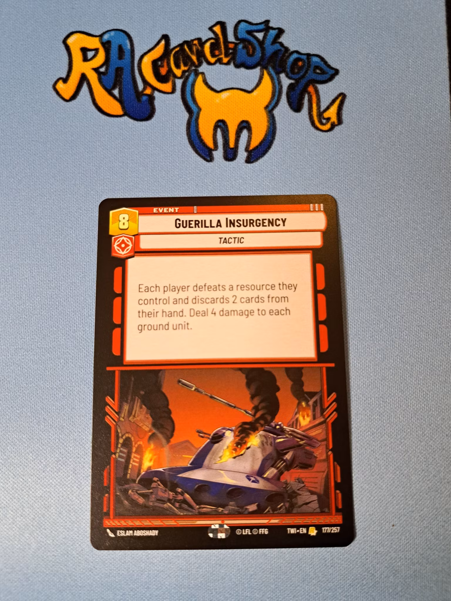 Guerilla Insurgency Rare 177/257 Twilight of the Republic (TWI) Star Wars Unlimited TCG