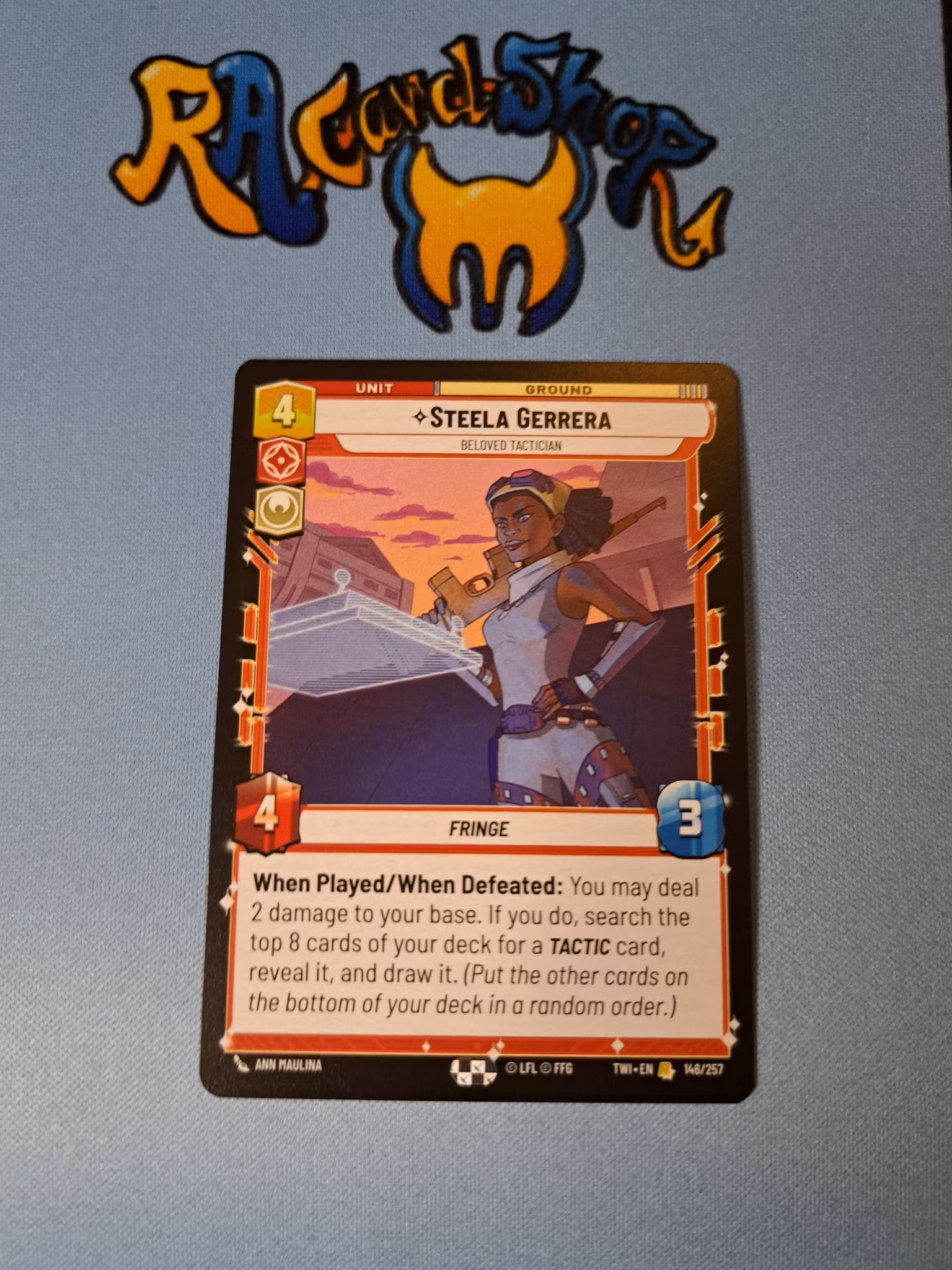 Steela Gerrera Rare 146/257 Twilight of the Republic (TWI) Star Wars Unlimited TCG