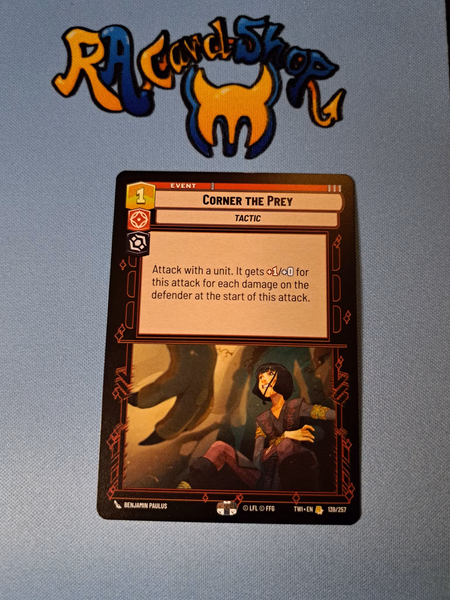 Corner the Prey Rare 139/257 Twilight of the Republic (TWI) Star Wars Unlimited TCG